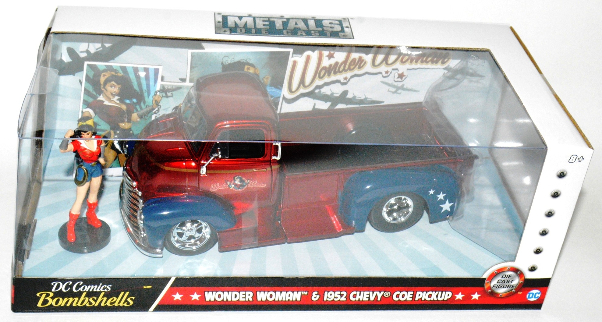 Jada DC Comics Bombshells Wonder Woman 1952 Chevy COE Pickup ...