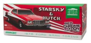 Greenlight Artisan Starsky & Hutch Gran Torino Red Chrome