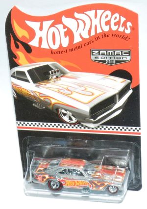 Hot Wheels 2016 Zamac '69 Dodge Charger Funny Car