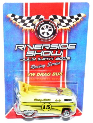 Hot Wheels 2015 Riverside Show Racing Series VW Drag Bus