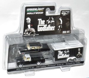 Greenlight The Godfather Cadillac C-10 Trailer Set