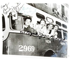 Honeymooners Cast Signed Photo