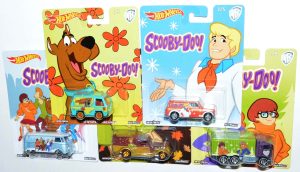 Hot Wheels 2017 Pop Culture WB Scooby-Doo Complete Set