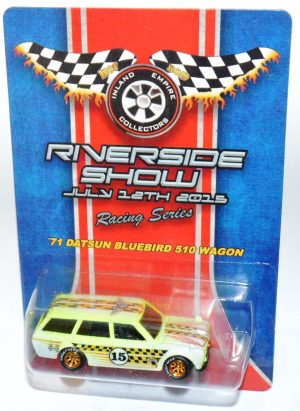 Hot Wheels 2015 Riverside Show Racing Series '71 Datsun Bluebird 510 Wagon