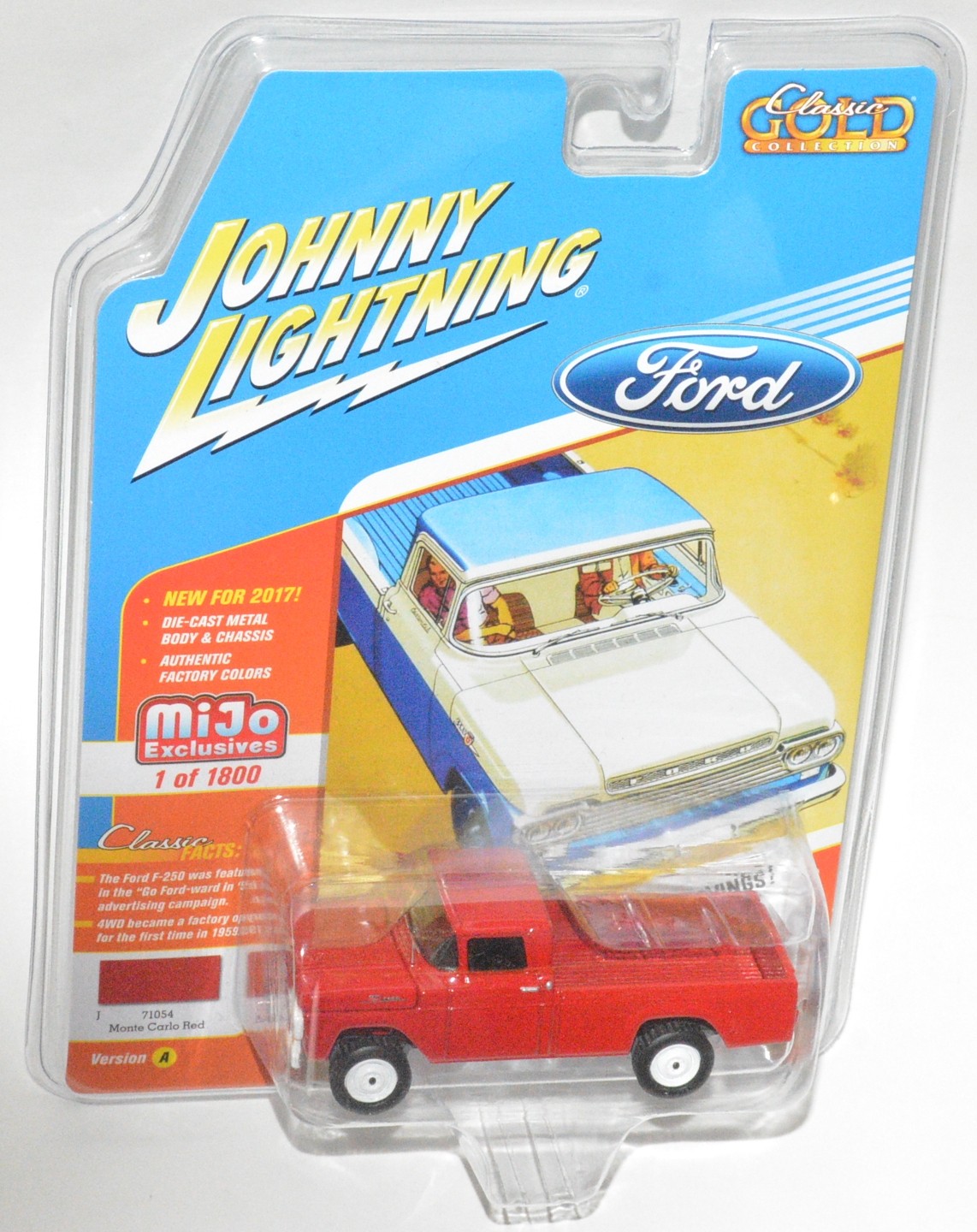JOHNNY LIGHTNING GONE FISHING JLBT002 1959 FORD F 250 TRUCK with BOAT 1/64  CHASE $49.97 - PicClick