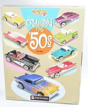 Hot Wheels Special Edition FAO Schwarz Cruisin' The '50s Car Set