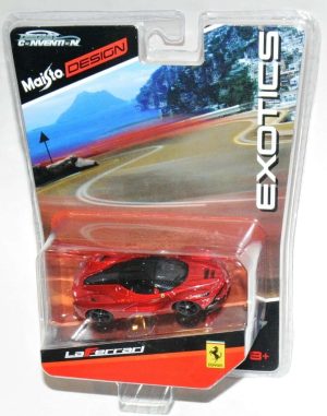 Maisto Design Exotics Metallic Red LaFerrari Diecast Convention