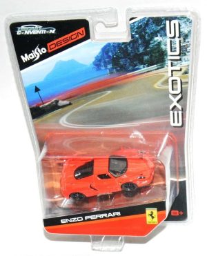 Maisto Design Exotics Red Enzo Ferrari Diecast Convention