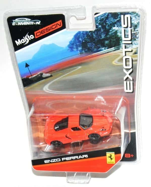 Maisto Design Exotics Red Enzo Ferrari Diecast Convention Universal