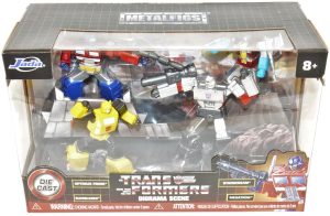 Jada Toys Metalfigs Transformers Diorama Scene