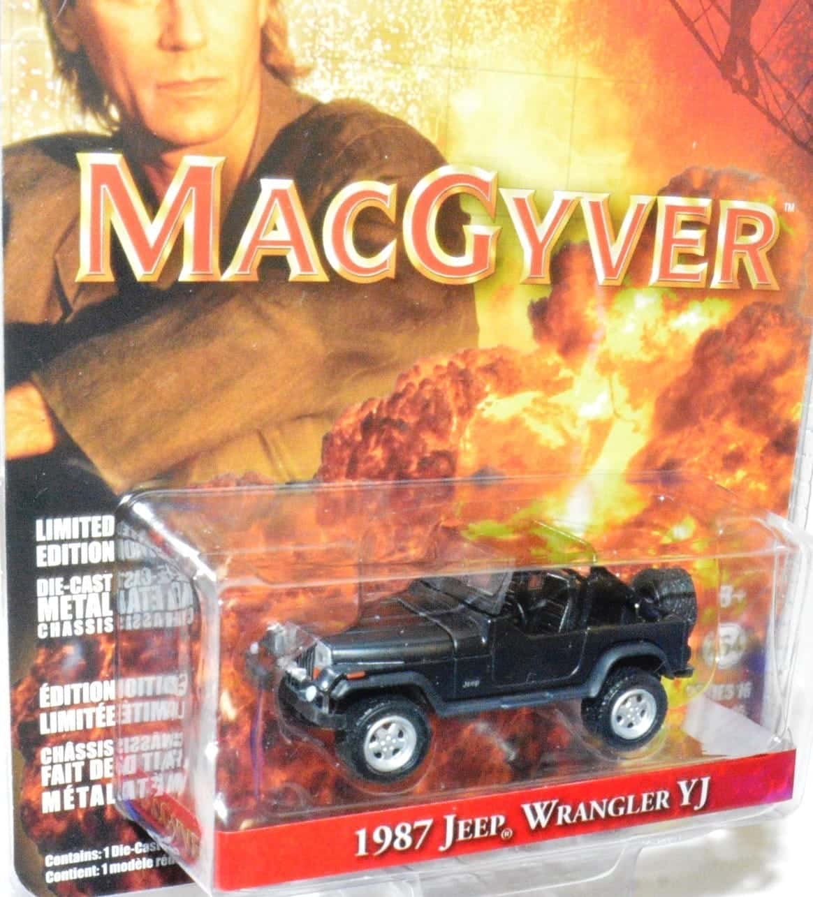 Greenlight Hollywood MacGyver 1987 Jeep Wrangler YJ Universal Classic