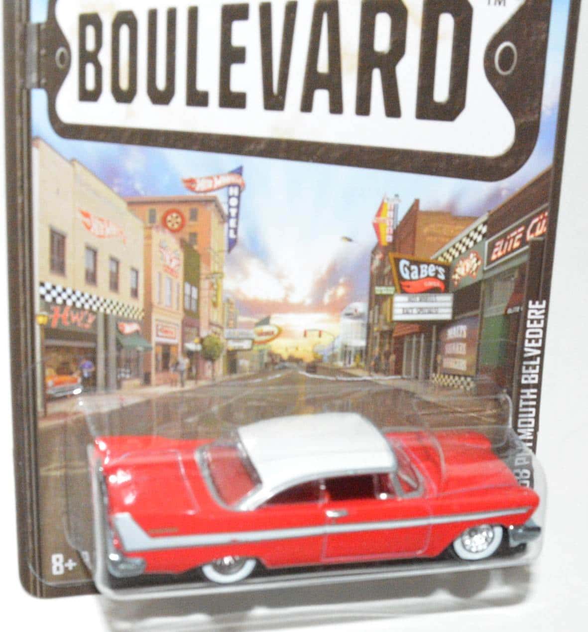 Hot Wheels Boulevard '58 Plymouth Belvedere - Universal Classic Toys
