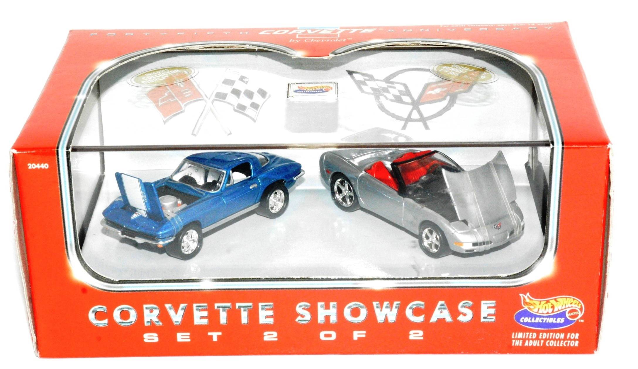 HW Corvette Showcase Set 2 of 2 - Universal Classic Toys