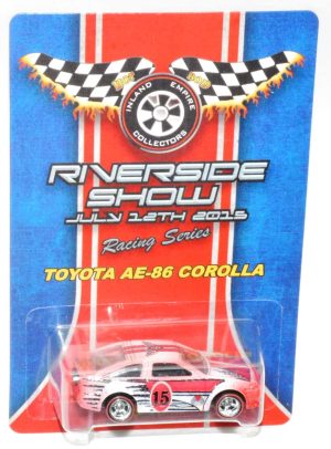 Hot Wheels 2015 Riverside Show Racing Series Toyota AE-86 Corolla