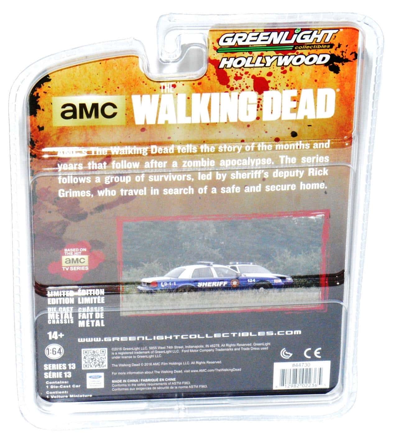グリーンライトThe Walking Dead ミニカー 1/64 GreenLight 1/64 The Walking Dead Escape Bus 1973 old version