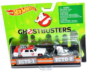Hot Wheels 2016 Ghostbusters Ecto -1 Ecto-2 Set Cadillac Motorcycle