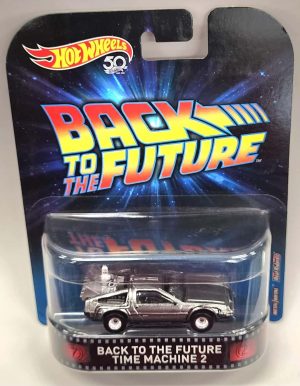 Hot Wheels Retro Back to the Future Time Machine 2
