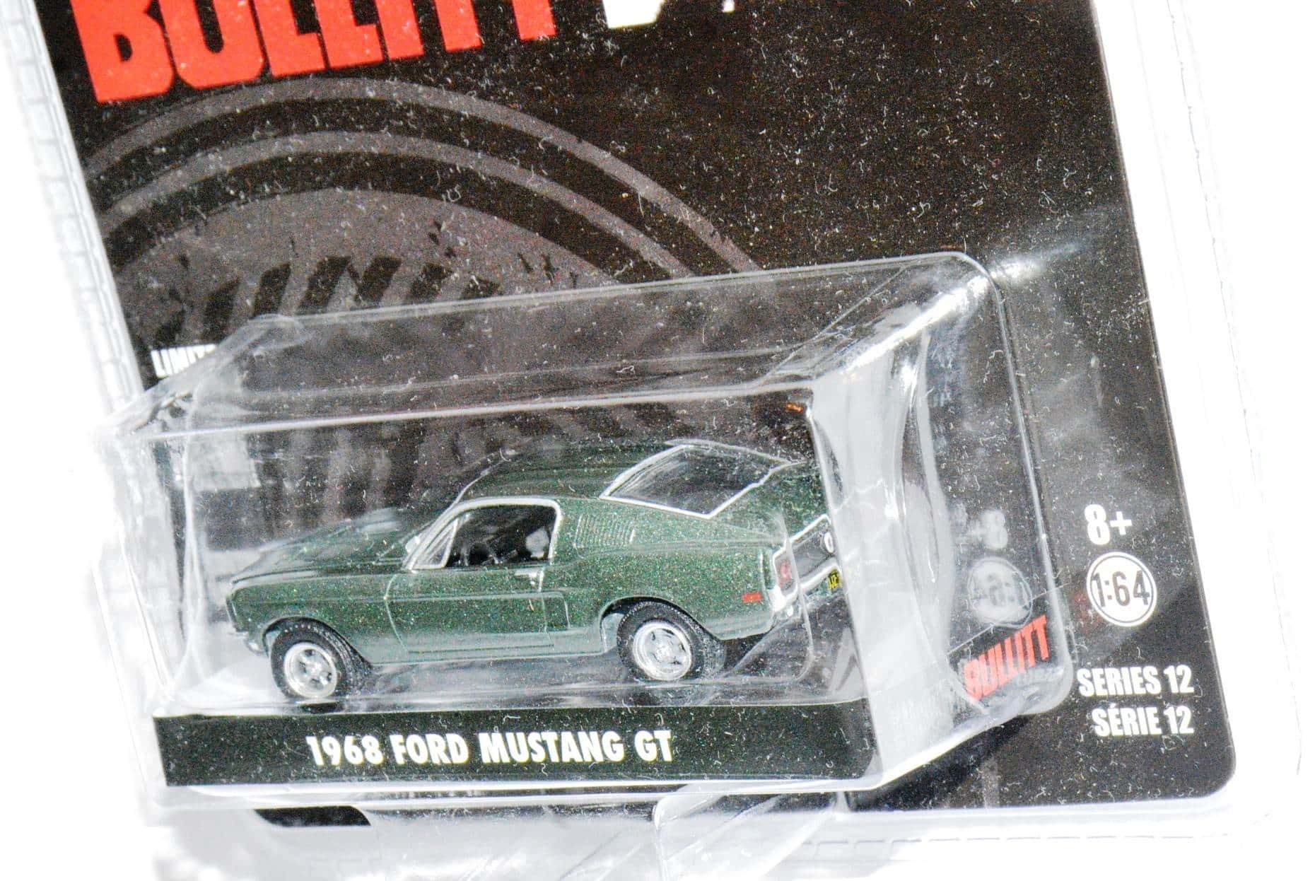 Greenlight Bullitt 1968年ミニカーセット Rare Greenlight Bullitt Diorama Mustang Green Machine Chase