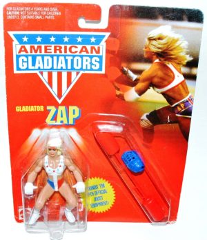 American Gladiators Gladiator Zap Figure