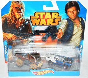 Hot Wheels Star Wars Han Solo Chewbacca Set