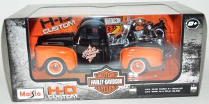 MA Harley Davidson 1948 Ford F-1 Pickup 1958 FLH DUO Glide