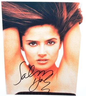 Salma Hayek Signed Photo