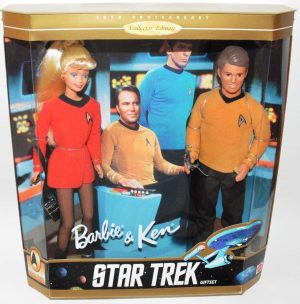 Barbie & Ken Star Trek Giftset