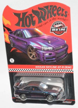Hot Wheels Red Line Club RLC Nissan Skyline GT-R (R34)