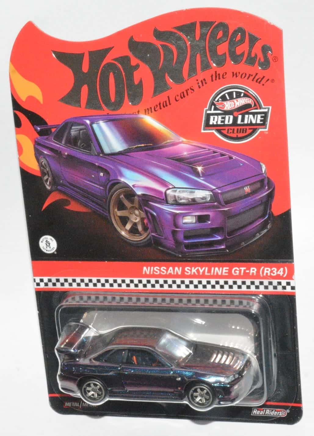 ホットウィール RLC Nissan R34 RLC Exclusive sELECTIONs Nissan Skyline GT-R (BNR34