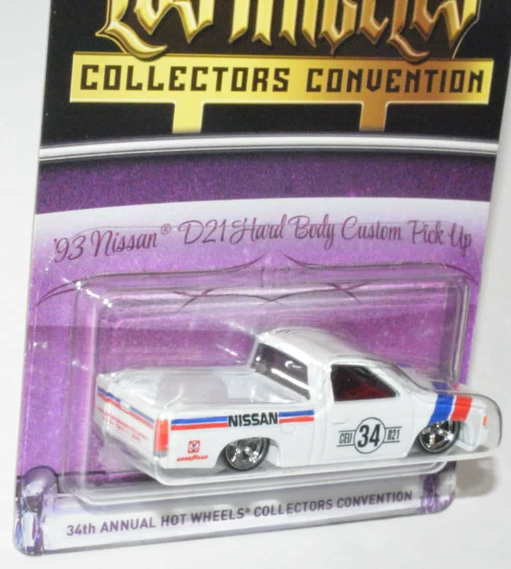 Hot Wheels Convention '93 Nissan D21 Hard Body Custom Pick Up