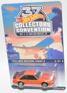 Hot Wheels 37th Convention 1993 Ford Mustang Cobra R