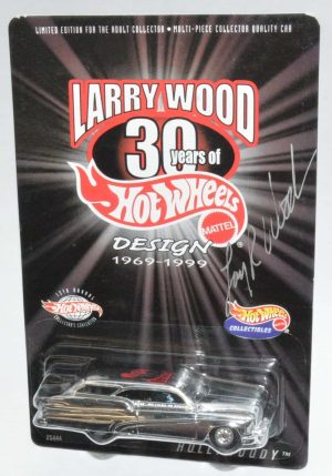 Hot Wheels Collectibles Larry Wood 30 Years Design 1969-1999 Hollywoody Signed