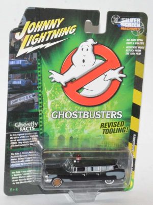 Johnny Lightning Silver Screen Ghostbusters 1959 Cadillac Ambulance 1/64