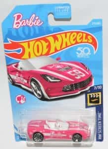 Hot Wheels HW Screen Time Barbie '14 Corvette Stingray