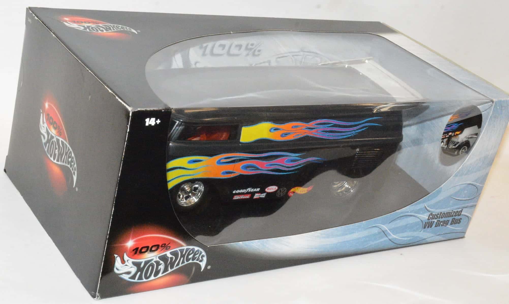 Amazon.com: Hot Wheels Customized VW Drag Bus Yellow & Black