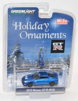 Greenlight Holiday Ornaments 2015 Nissan GT-R (R35)