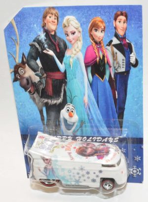 Hot Wheels Custom Happy Holidays Frozen VW Drag Bus