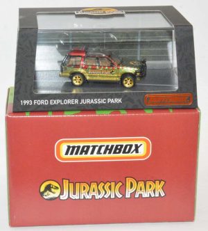 Matchbox Jurassic Park 1993 Ford Explorer Jurassic Park
