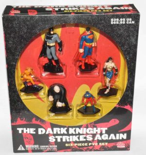 DC Direct The Dark Knight Strikes Again Six-Piece PVC Set