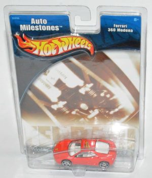 Hot Wheels Auto Milestones Ferrari 360 Modena 1/64