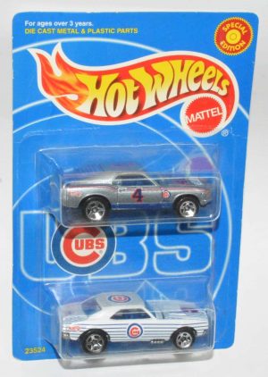 Hot Wheels Special Edition Cubs Mustang Camaro 2-Pack
