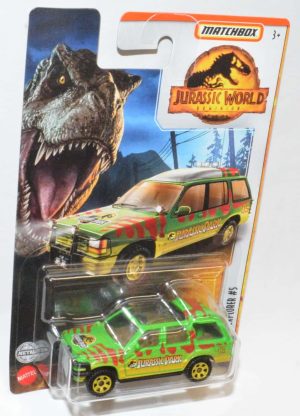Matchbox Jurassic World '93 Ford Explorer #5
