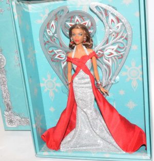 Barbie Signature Barbie x Bob Mackie 2023 Holiday Angel Doll