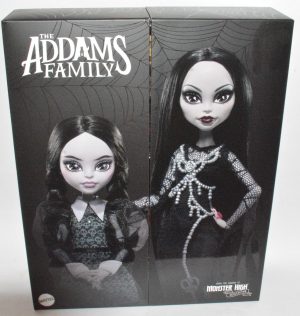 Monster High The Addams Family Morticia Plus Wednesday Dolls