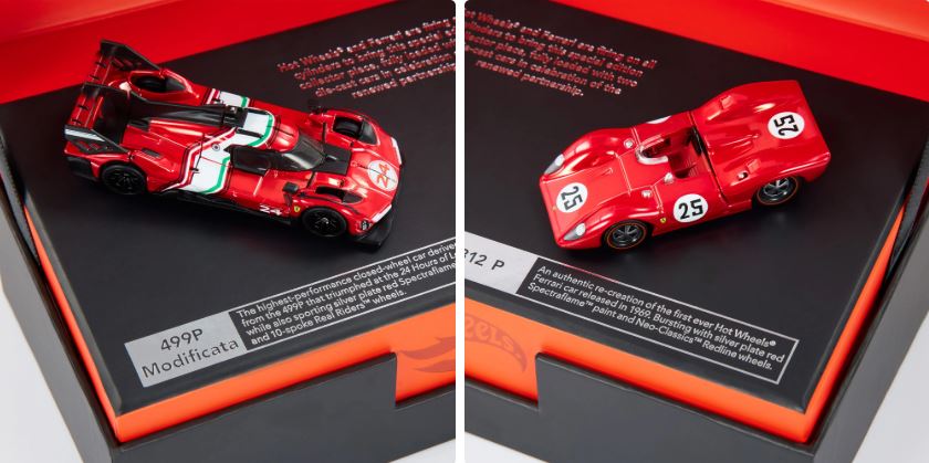 Hot Wheels x Ferrari Heritage Set - US