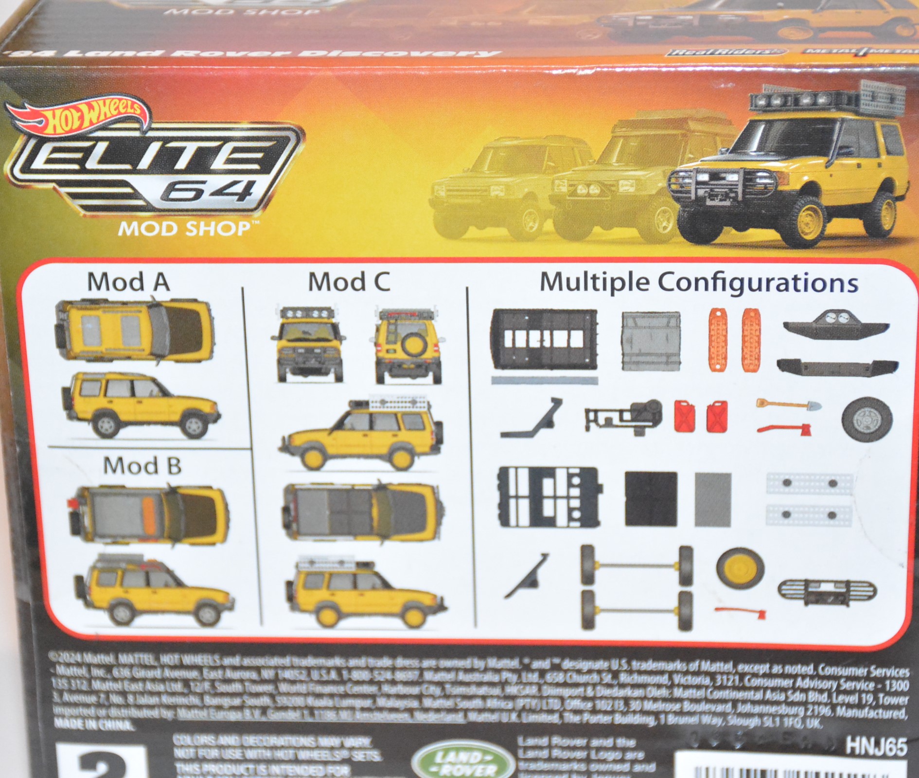 Hot Wheels Elite 64 Mod Shop '94 Land Rover Discovery