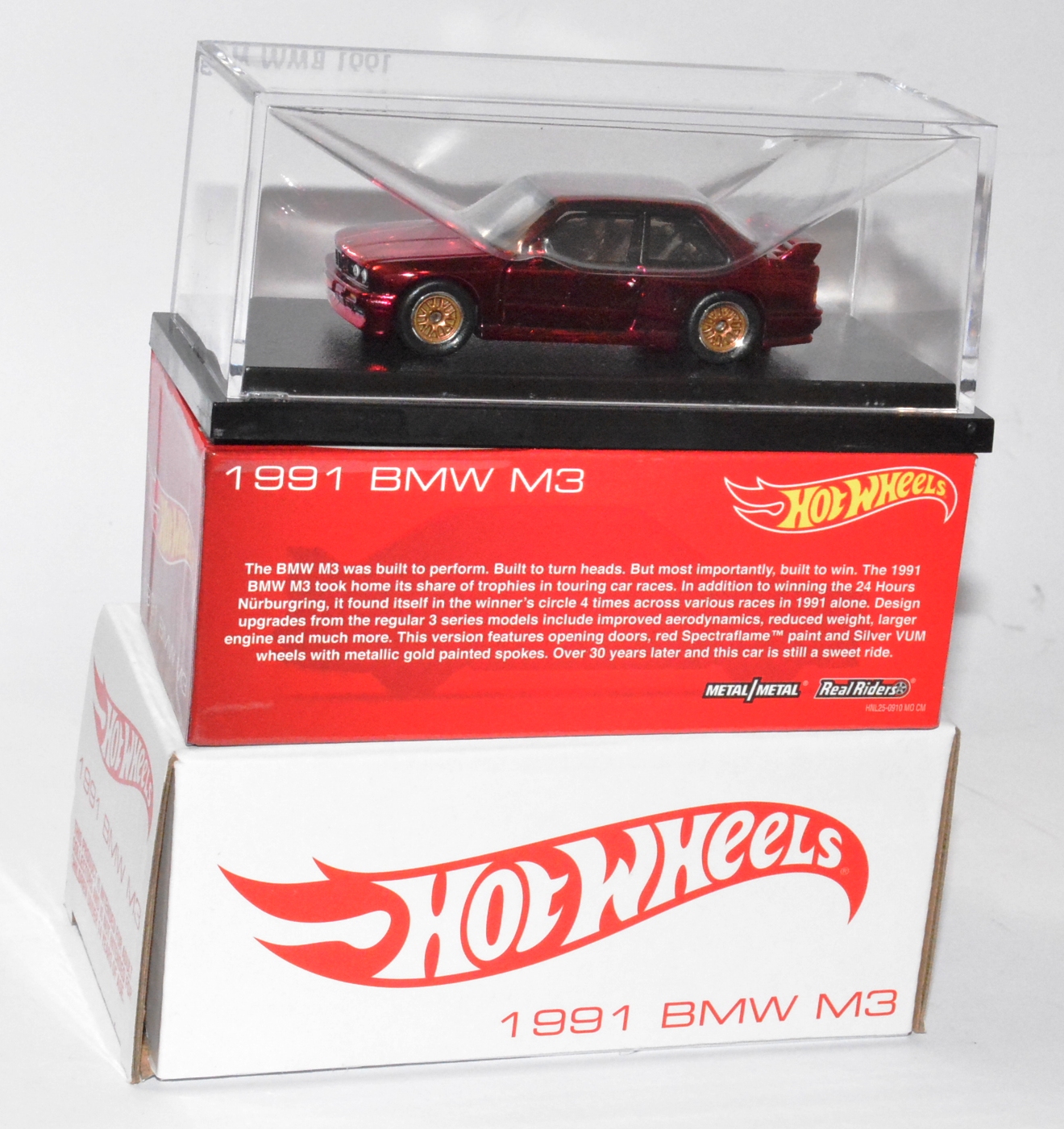 Hot Wheels RLC 1991 BMW M3 ミニカー レア。