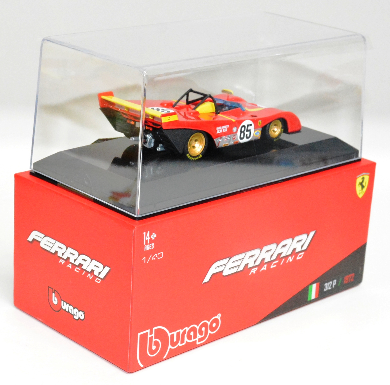 Bburago Ferrari Racing 312P / 1972 - Universal Classic Toys